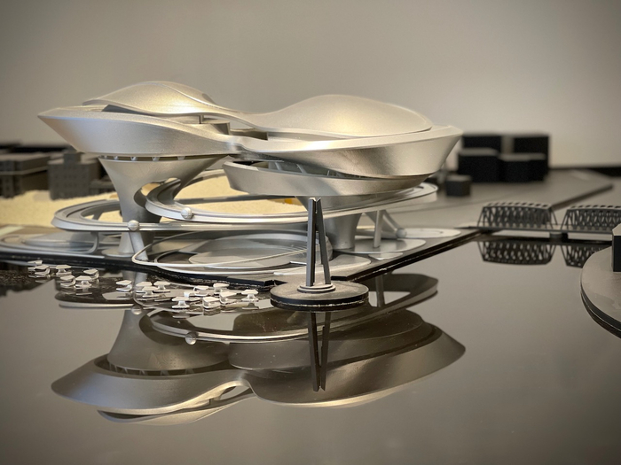 上海外滩音乐厅模型 张烨 图