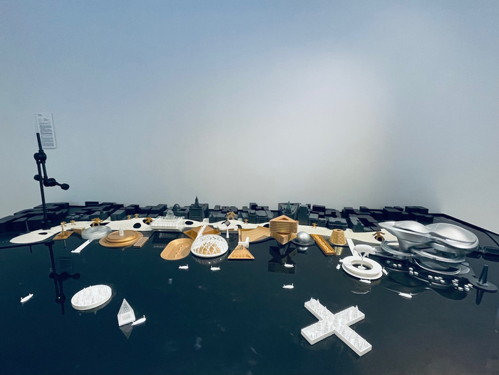 大上海乐园计划2021模型照片 澎湃新闻记者朱喆 图