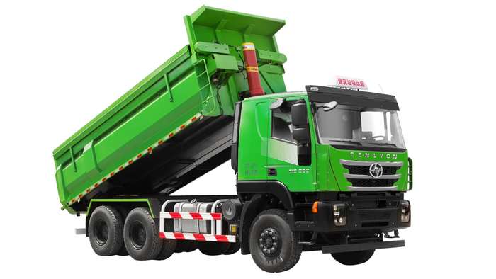 新型智能建筑渣土车（央广网发 重庆市城市管理局供图）