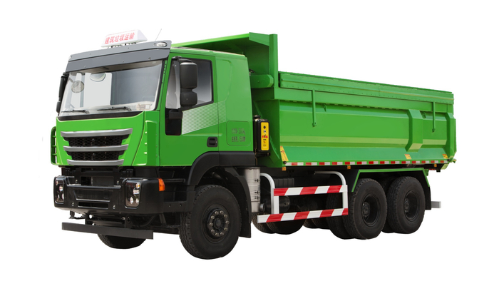 新型智能建筑渣土车（央广网发 重庆市城市管理局供图）