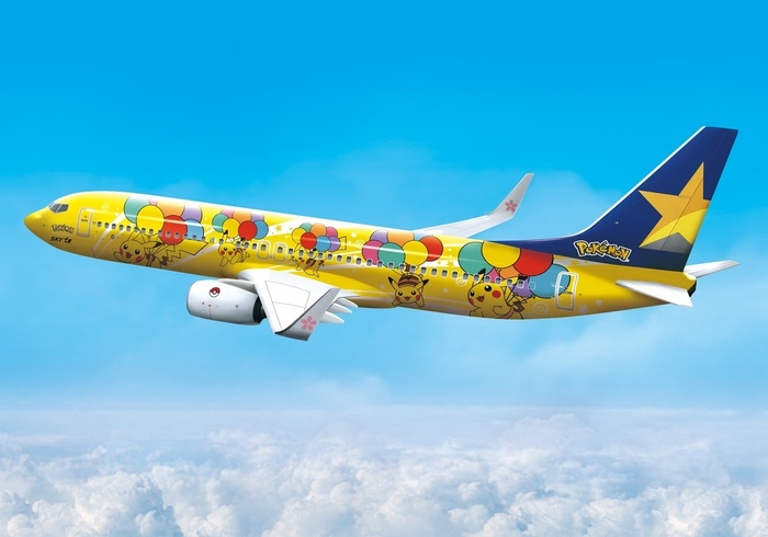 天马航空推出皮卡丘特色航班 