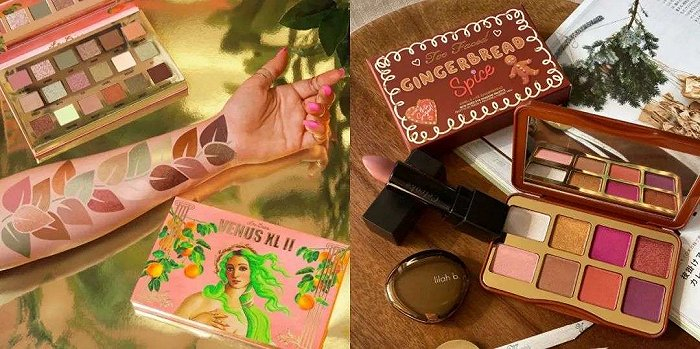 Lime Crime和too faced的包装设计