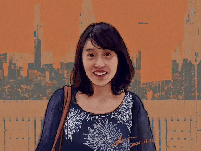 侯深（章静 绘）