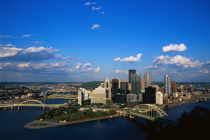 美国钢铁之都匹兹堡城市掠影