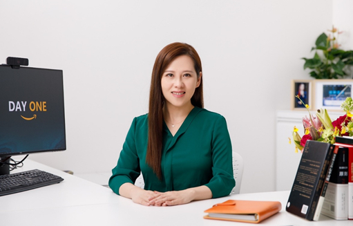 亚马逊全球副总裁、亚马逊全球开店亚太区执行总裁Cindy Tai（戴竫斐）