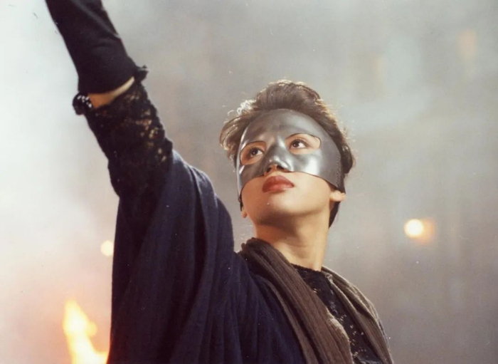 ▲电影《东方三侠》中的女侠造型。