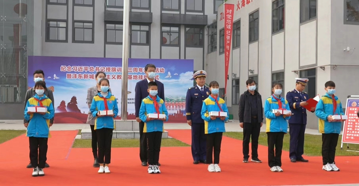 启动仪式现场（央广网发 西咸新区沣东新城消防救援大队 供图）