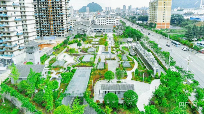 兴义市滴水污水处理工程（央广网发 黔西南州发改委供图）