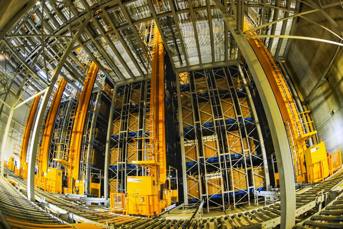 京东亚洲一号物流园区。来源：京东物流