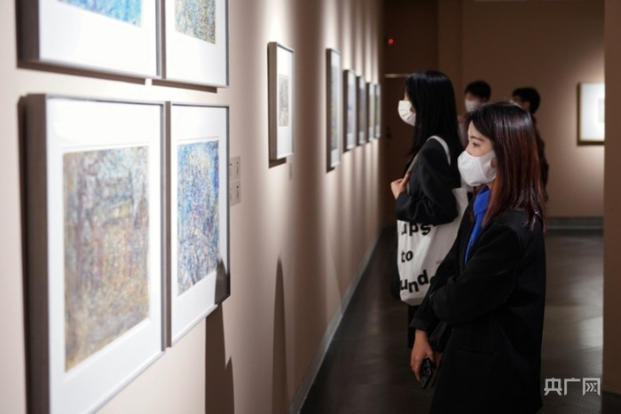 开展首日，不少观众入场观展。（央广网记者官文清摄）