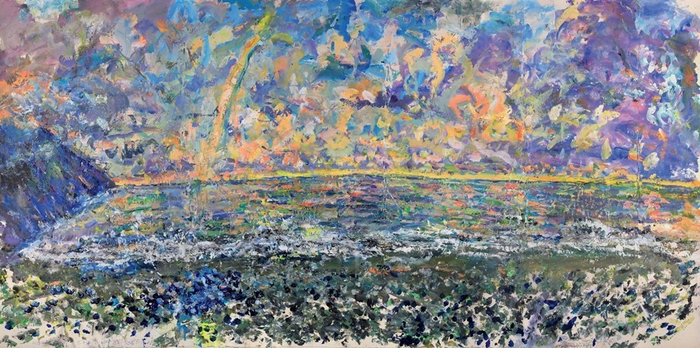 李玉双作品《海上彩虹》