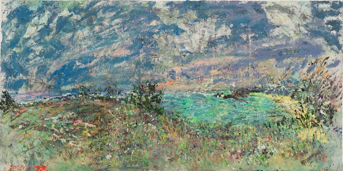 李玉双作品《读谷海岸》