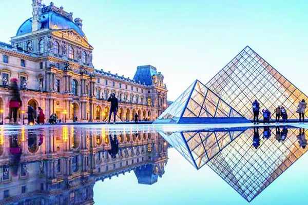 图说：卢浮宫