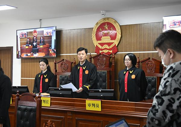 长沙开福法院对租号APP案宣判。本文图片来源：开福法院