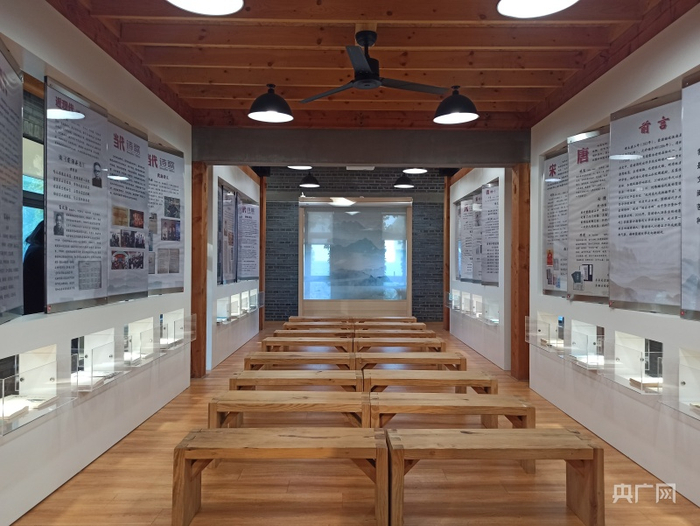 长沙村诗歌馆（央广网记者罗晓英摄）