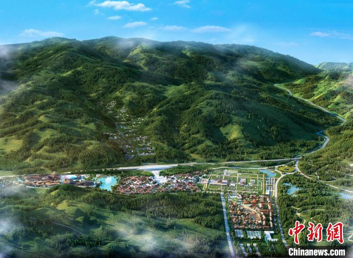 崇礼太子城冰雪小镇位于河北张家口市崇礼冬奥核心区，毗邻太子城高铁站，总占地面积2.89平方公里。　崇礼太子城冰雪小镇供图