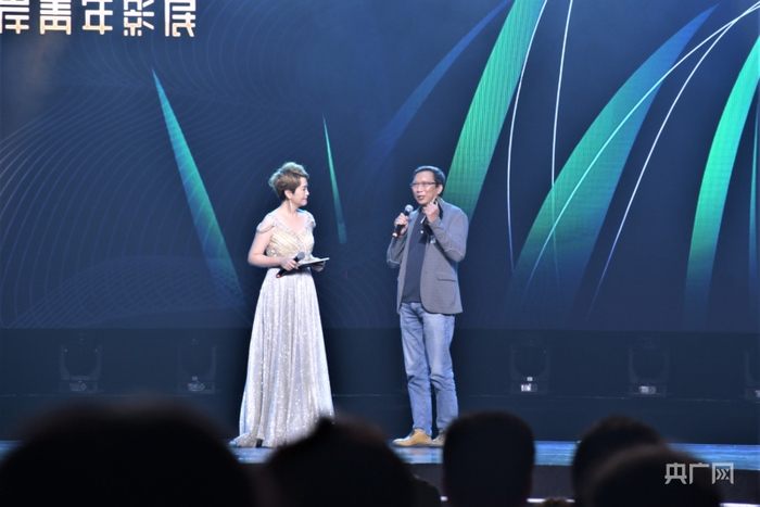 第二届影展颁奖礼现场（央广网记者罗晓英 摄）