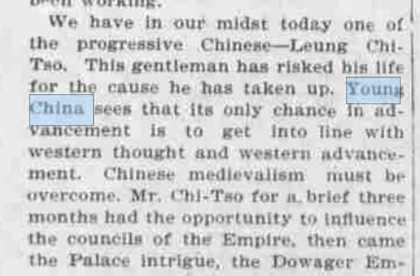 《夏威夷星报》之Young China