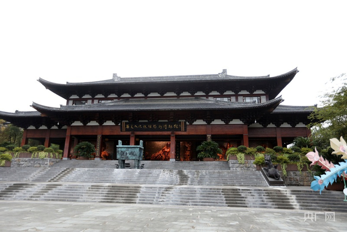 开化根宫佛国景区（央广网记者 魏炜摄）