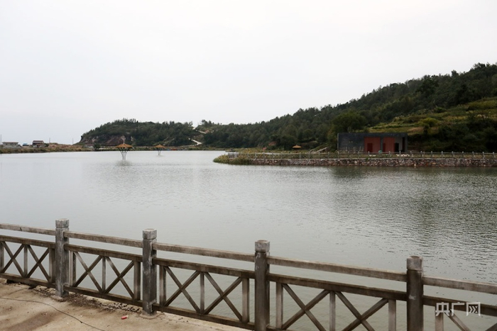 涛头村风光（央广网记者 魏炜 摄）