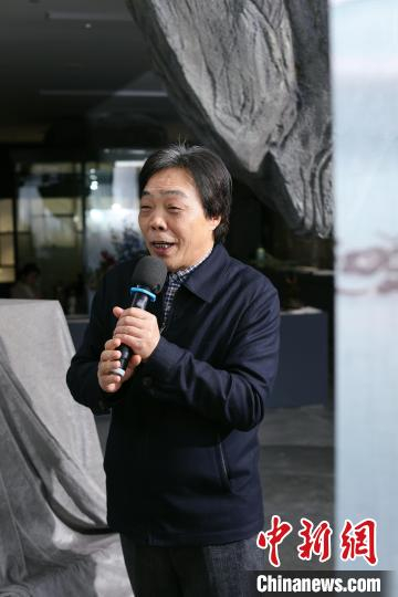 徐定昌分享创作感悟。　林拙溪 摄