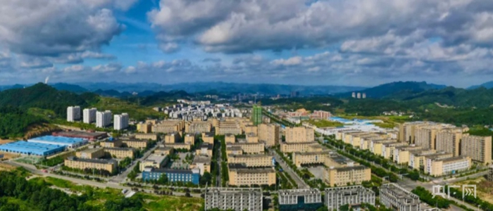 金沙县经济开发区（央广网发 陈雪 摄）