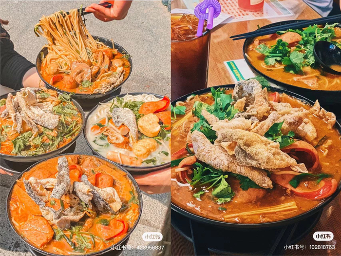 肥汁米蘭米线（图片来源：小红书笔记内容）