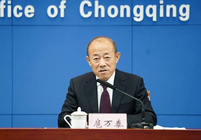 扈万泰介绍相关情况  李昊东 摄