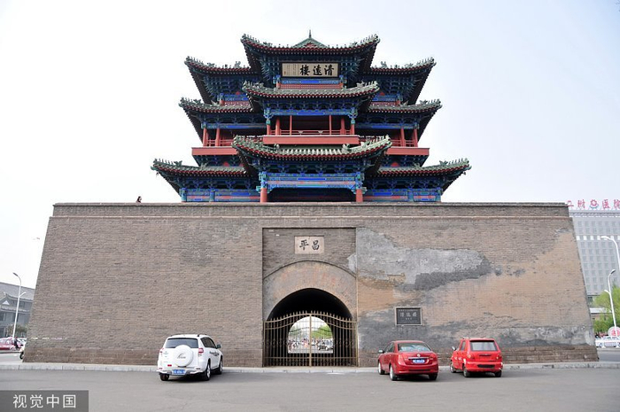 （宣化清远楼，视觉中国图片，央广网发）