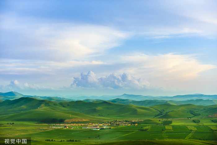 （坝上草原，视觉中国图片，央广网发）
