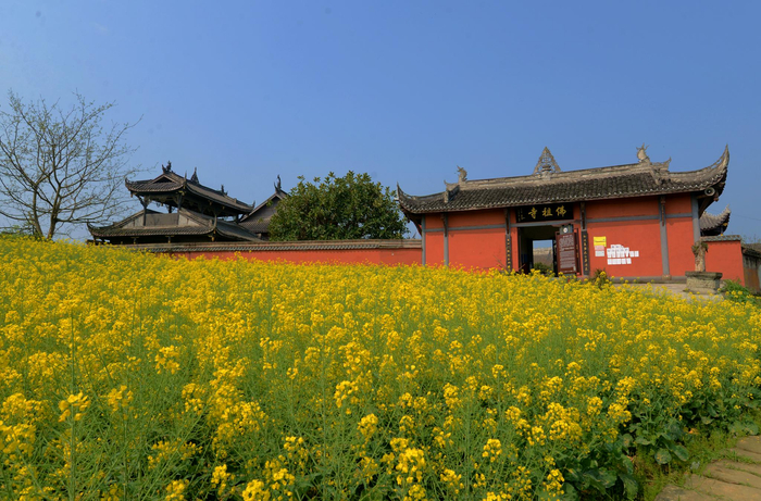 三多寨八景之佛寺晓钟