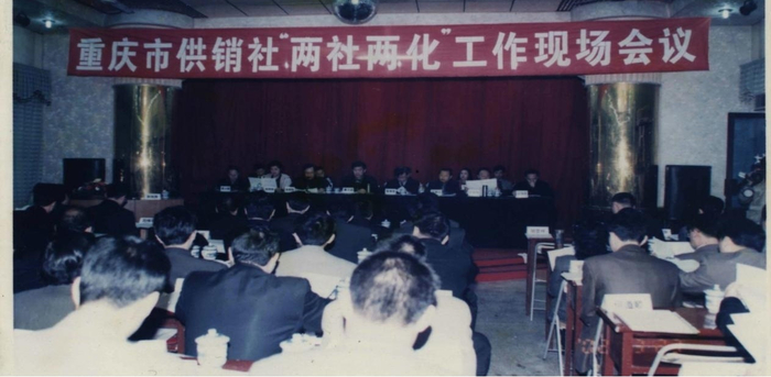 重庆市供销社“两社两化”工作现场会议（央广网发 重庆供销合作社供图）