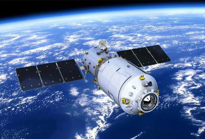 ▲ 天舟一号示意图