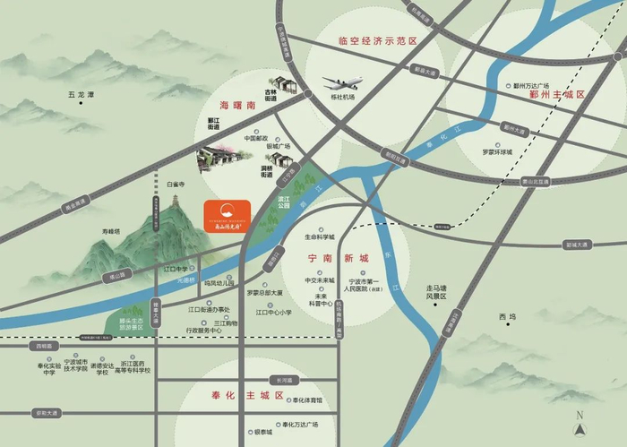 文中举例不具可比性，以上图片由甬山阳光府提供