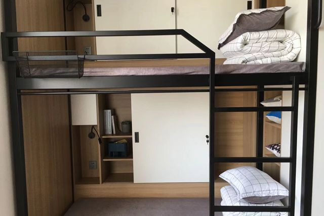 （图为盛华公租房内的内部设施。邹臻杰/摄）