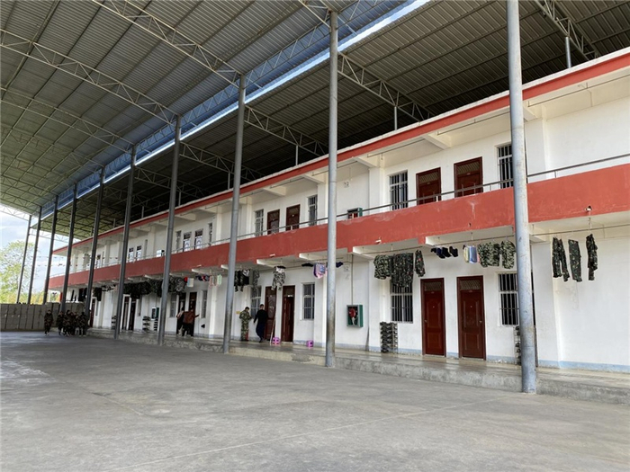 该机构的宿舍区（央广网发 何宁摄）