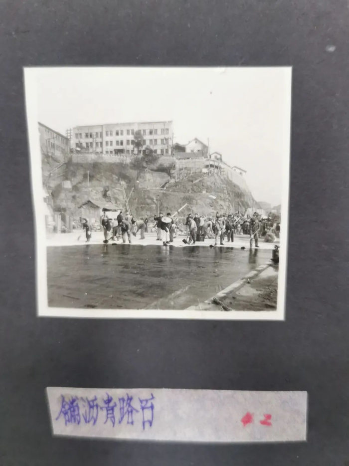 建设现场历史照片  重庆市城建档案馆供图