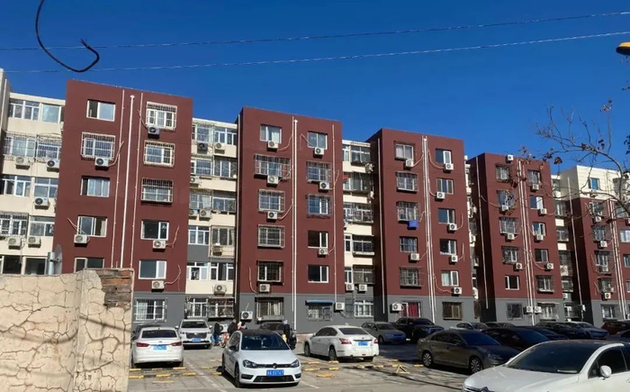 整改后的北京昌平龙华园。于帅卿/摄