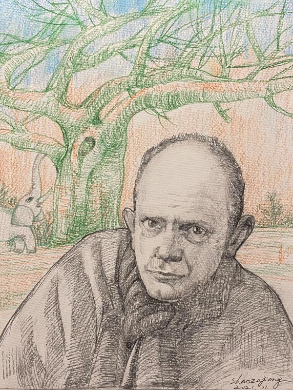 达蒙·加尔古特（邵仄炯绘）