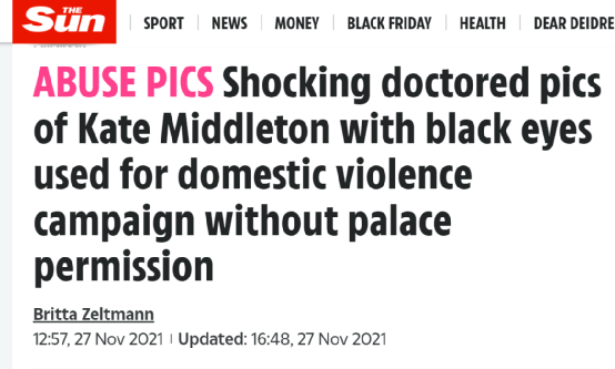 《太阳报》报道截图