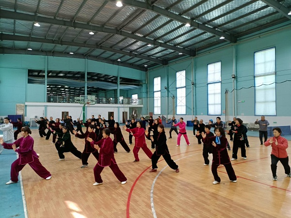 开展文体培训（央广网发 通讯员供图）