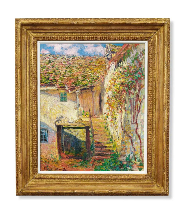 克劳德·莫奈《台阶》