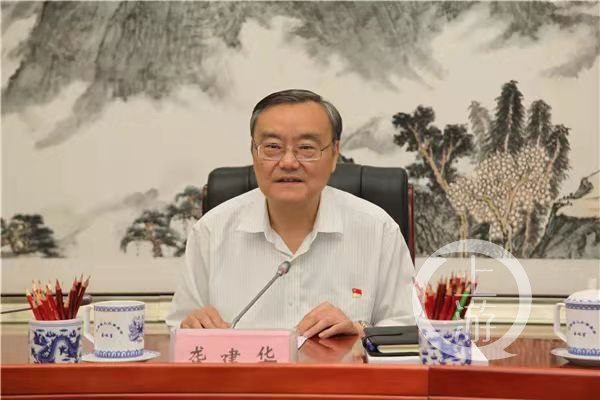 ▲江西省人大常委会副主任龚建华。图片来源/江西省人大官网