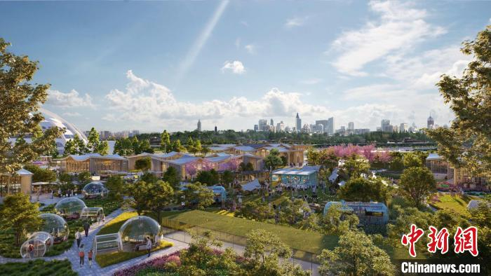 项目效果图。　南京旅游集团供图