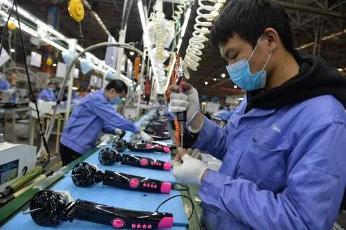 ▲美的生产车间