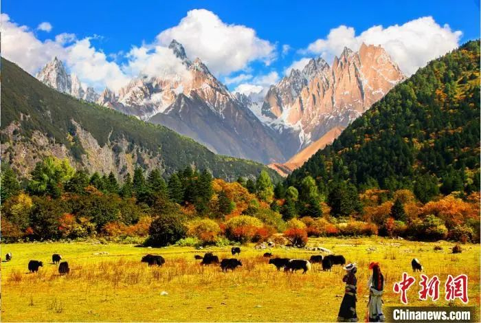 康定情歌（木格措）风景区供图