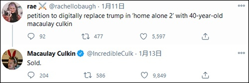 卡尔金推特截图