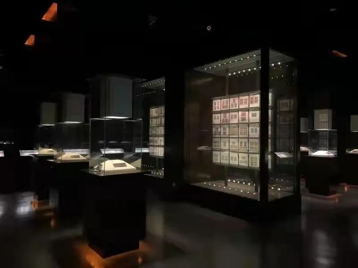 ▲邮政博物馆二楼展区