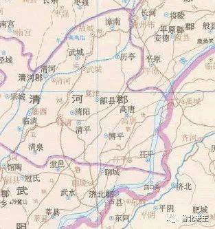 老地图里的武城县历史沿革|黄河|山东省|三国