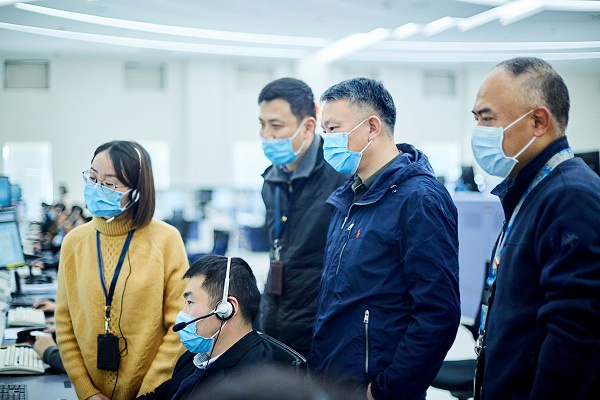 图说：上海终端管制运行现场